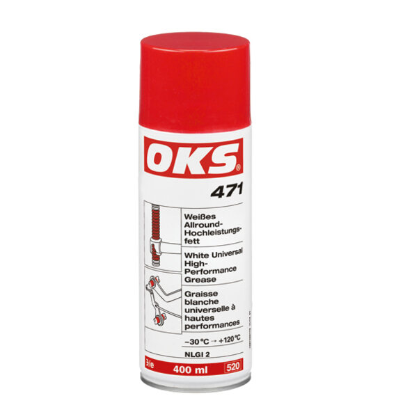 OKS 471 - Massa universal de alta performance branca, spray