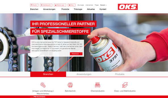 State of the Art: OKS mit neuer Website
