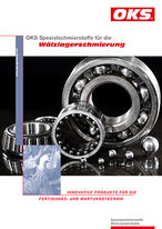 Folder OKS Speciality lubricants for Rolling bearing lubrication