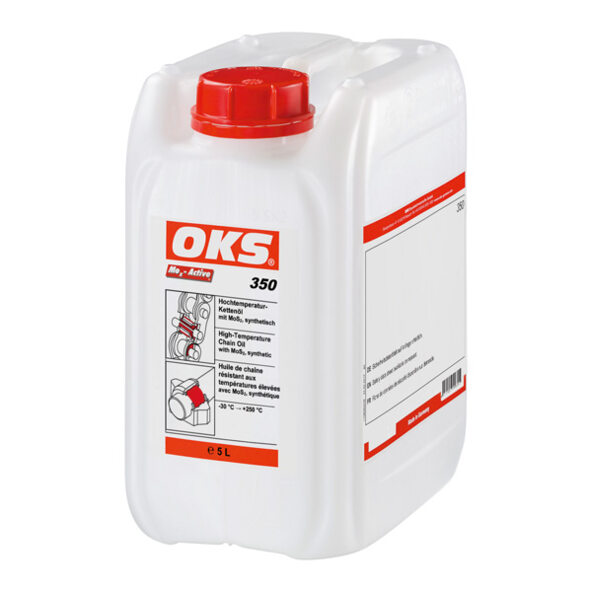 OKS 350 - Olio per catene ad alta temperatura con MoS₂, sintetico