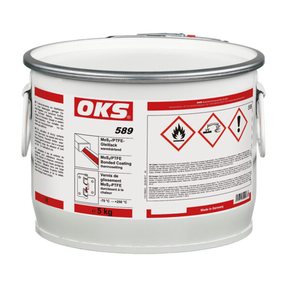 OKS 589 - MoS₂-PTFE-покрытие со связующим, тепловое затвердевание
