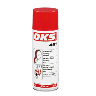 OKS 491 - Spray do kół zębatych, zawiera suche materiały smarujące