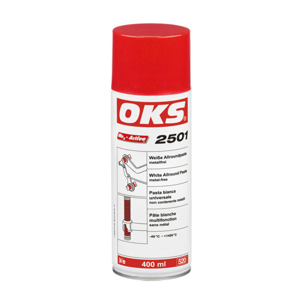 OKS 2501 - Pasta universal branca, sem metal, spray