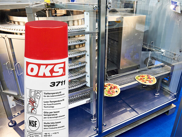 Low-temperature oil for frozen food manufacturers