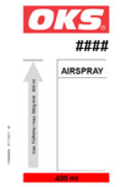 OKS Airspray Etikettenvorlagen