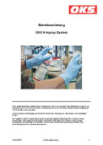 OKS Airspray System operating instructions